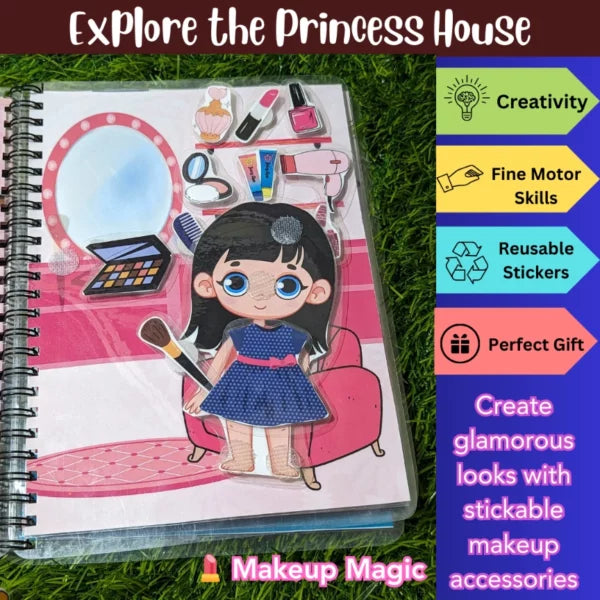 Princess house – Pretend and play busy book