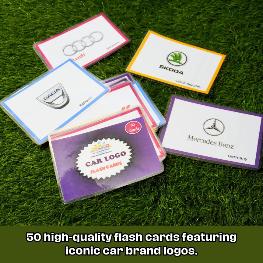 Car Logo Flash cards – Automobile brand cards