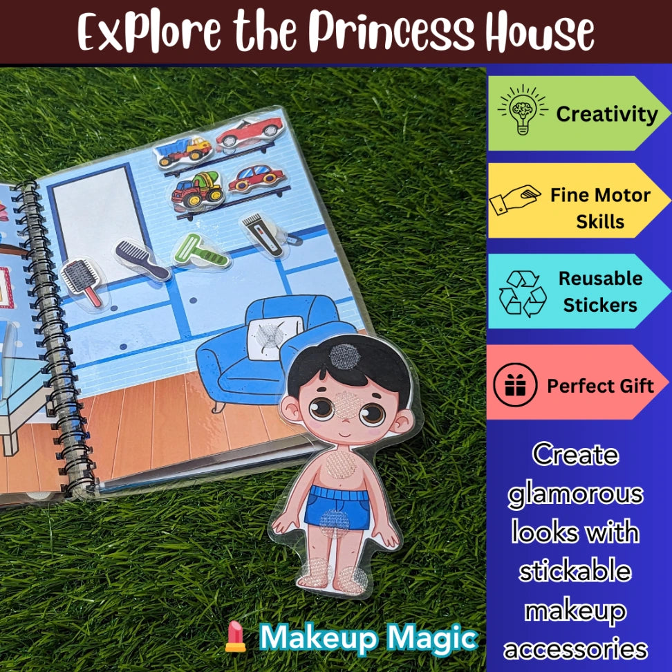 Prince house – Pretend and play busy book