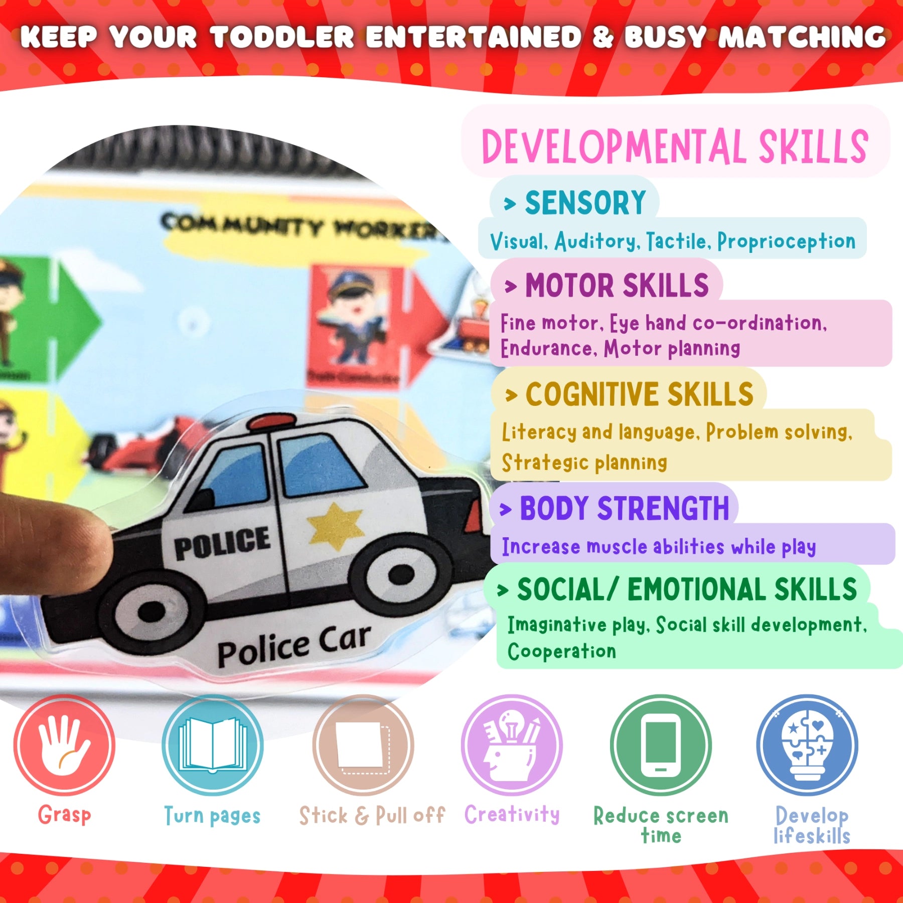 Busy Book for Early Education