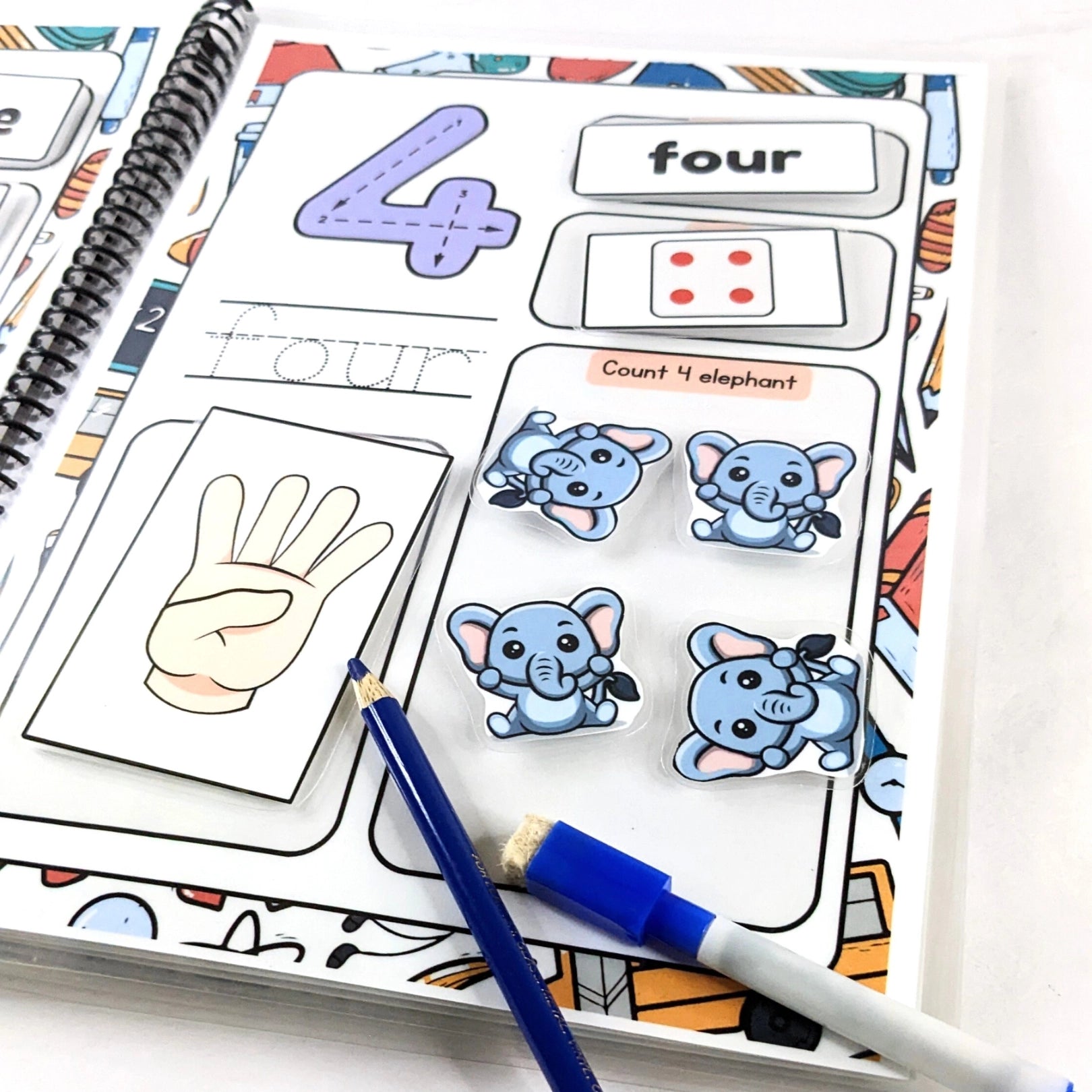 Baby’s First Number busy book