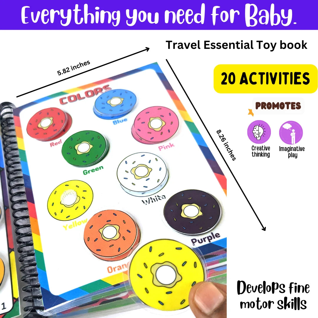 Hey baby – Preschool busy book