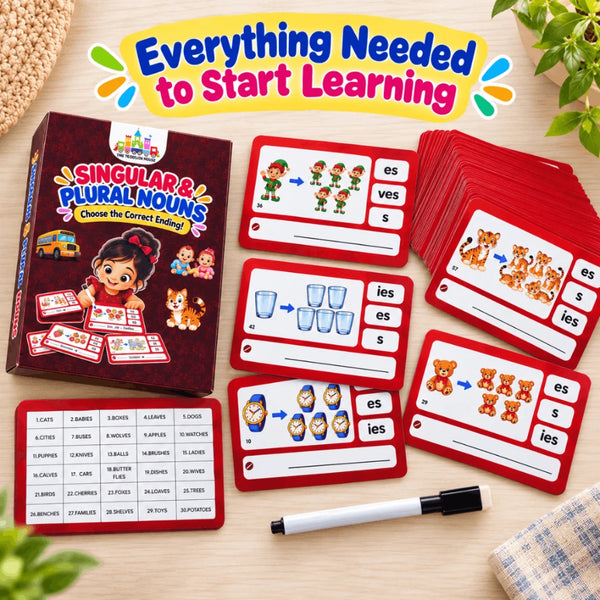 plural nouns activity cards