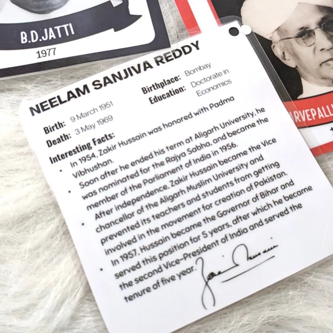 Prime minister and President Flash cards