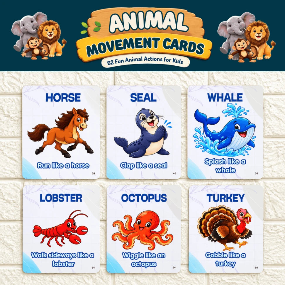 Animal movement activities for preschoolers