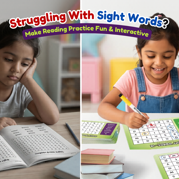 sight word learning cards