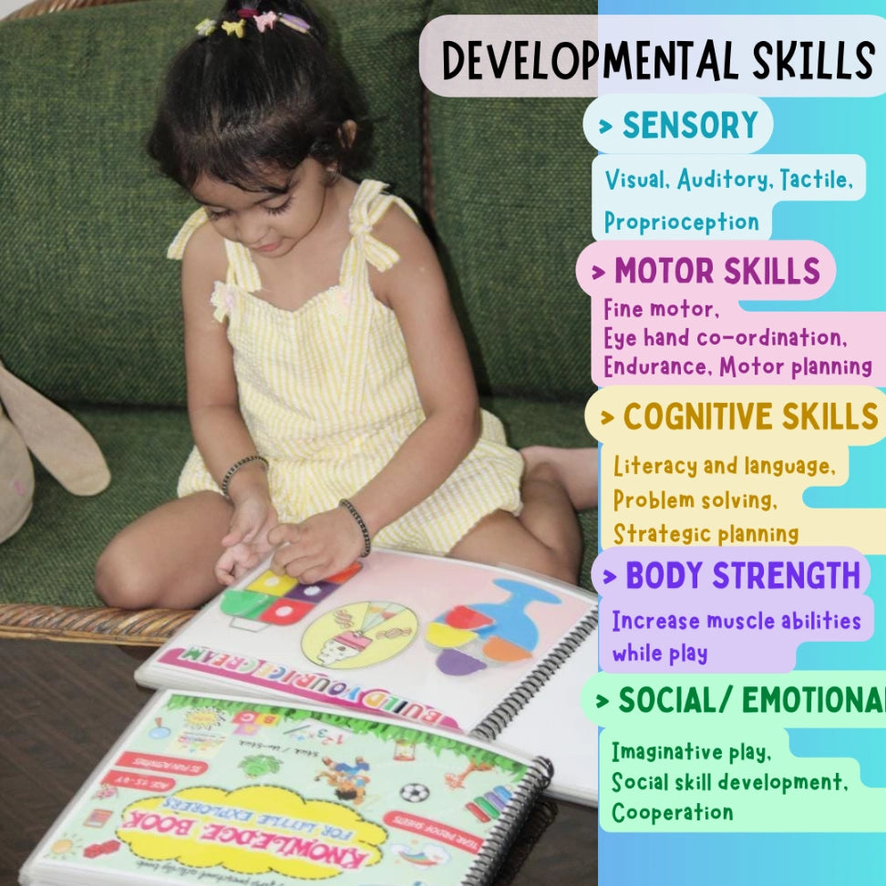 Knowledge book for little explorers