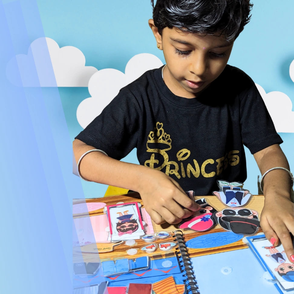 Prince house – Pretend and play busy book