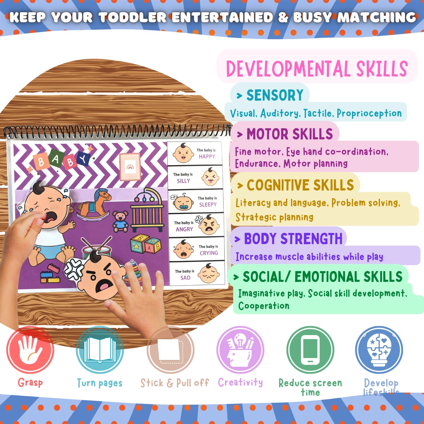 LEARN nd PLAY Preschool Busy book