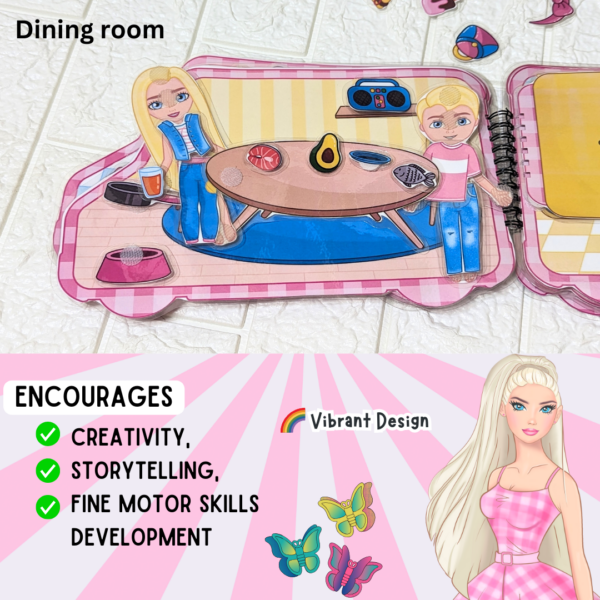Barbie Dreamhouse Busy Book