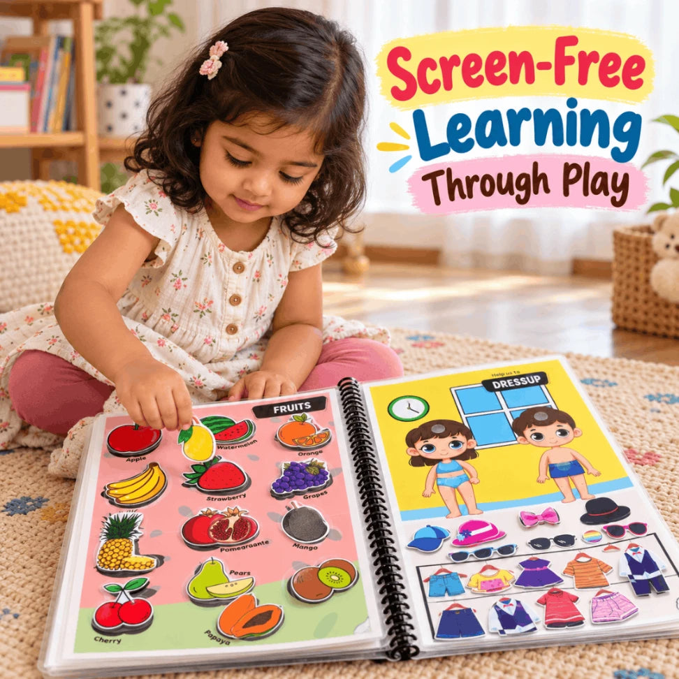 Montessori Activity Book for Kids