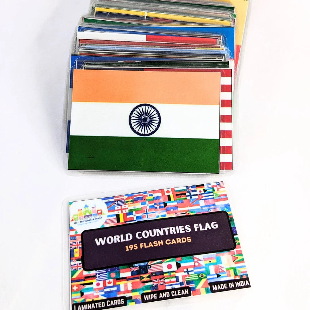 World Flags Flash cards