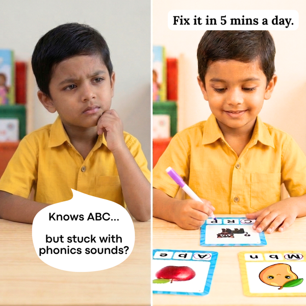 Beginning sounds learning activity for preschoolers