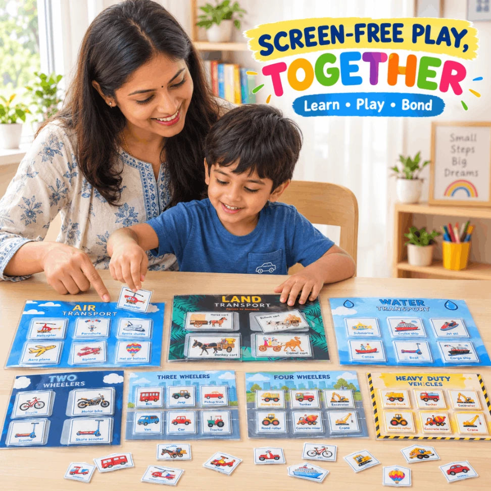 hands-on transportation activity for kids