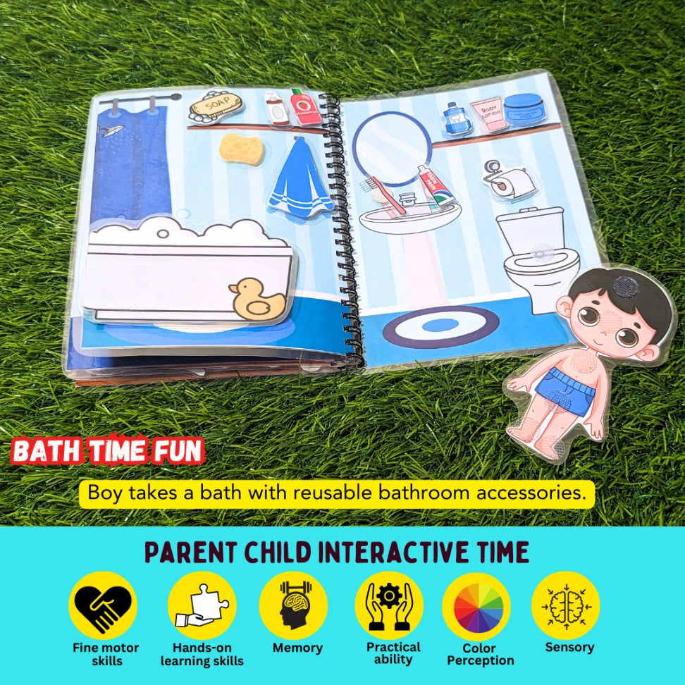 Prince house – Pretend and play busy book