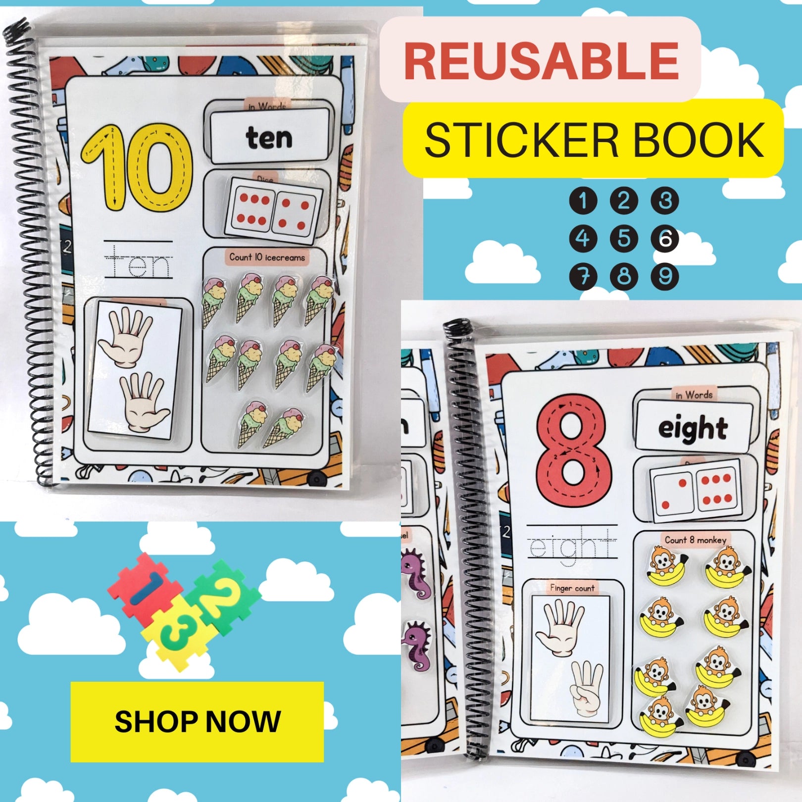 Baby’s First Number busy book