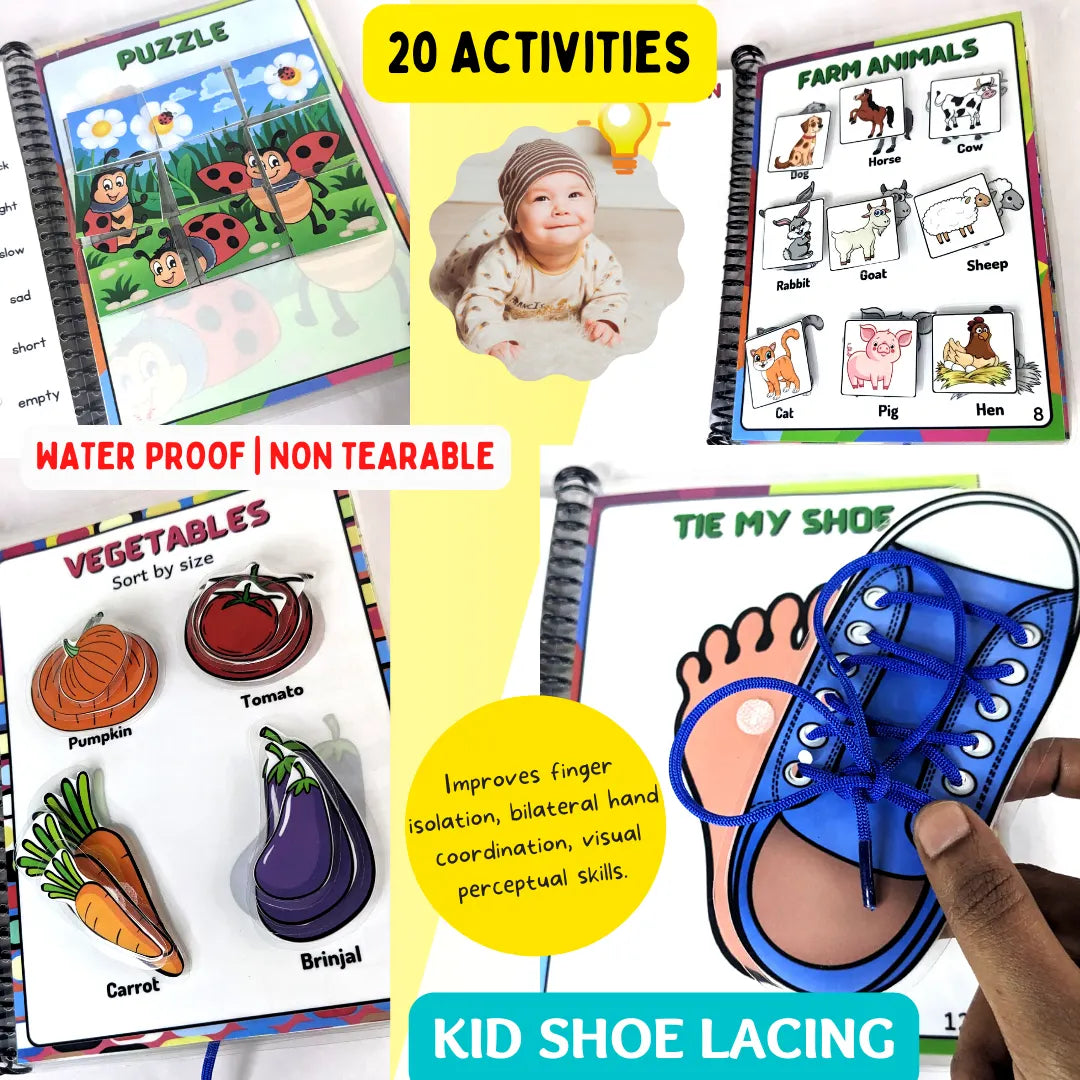 Hey baby – Preschool busy book