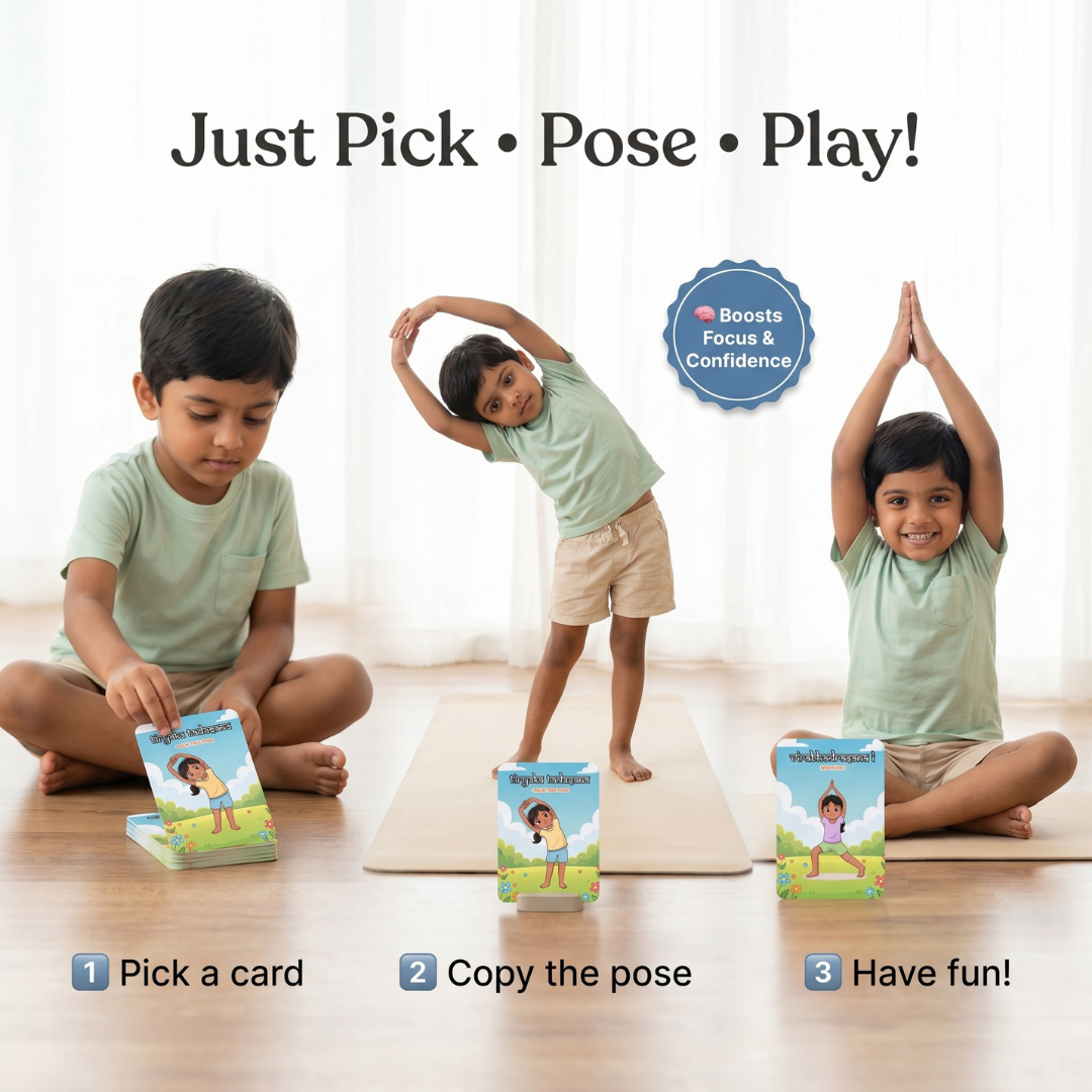 preschool yoga activity
