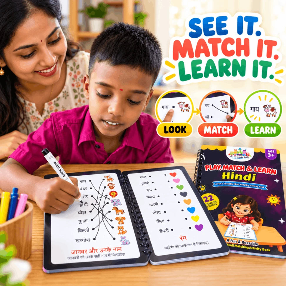 screen-free Hindi activities for kids