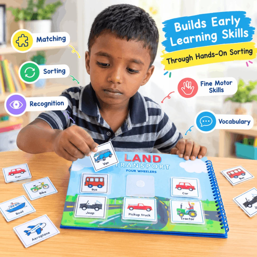 vehicle learning activity for preschoolers