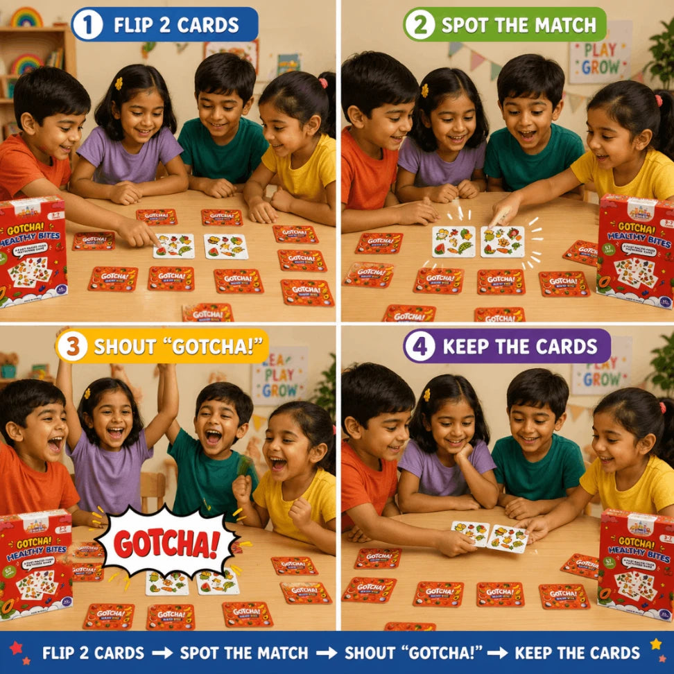 educational food game for kids in India