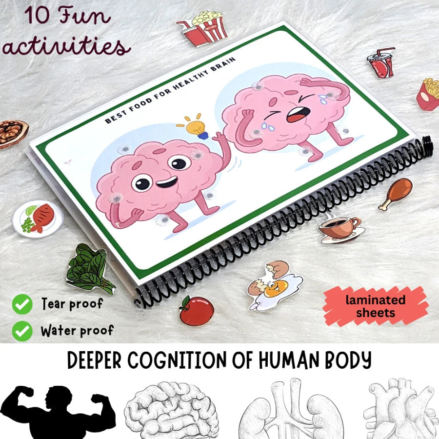 My Body Level -2 Preschool busy book