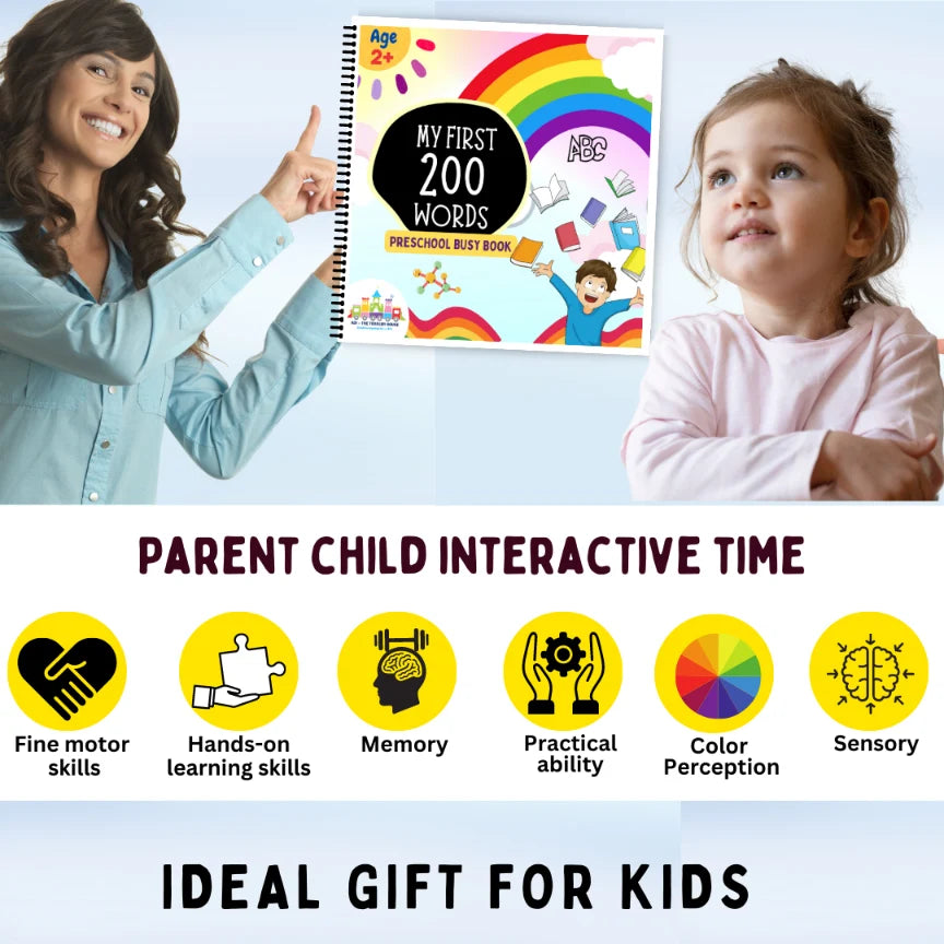 My First 200 words Preschool busy book