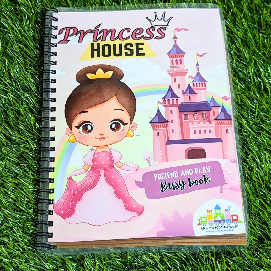 Princess house – Pretend and play busy book