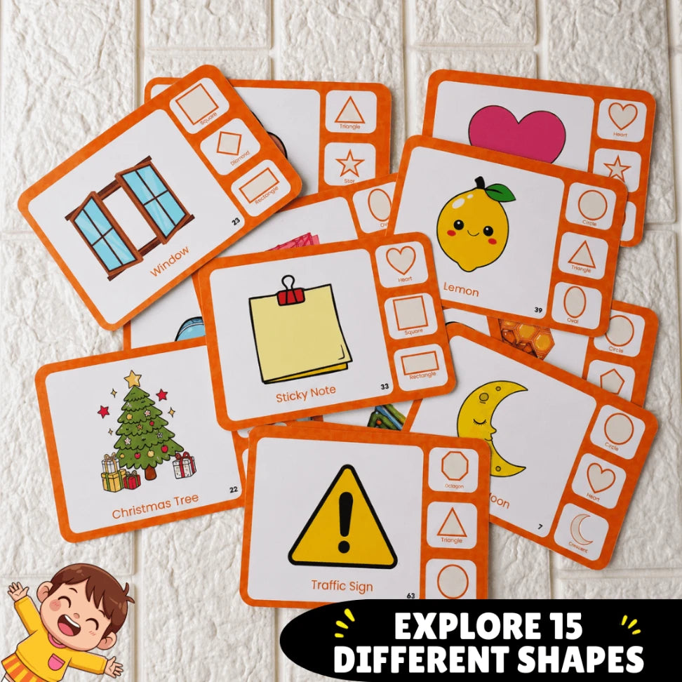 educational shape cards for toddlers