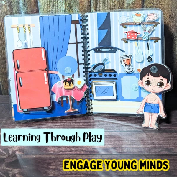 Prince house – Pretend and play busy book