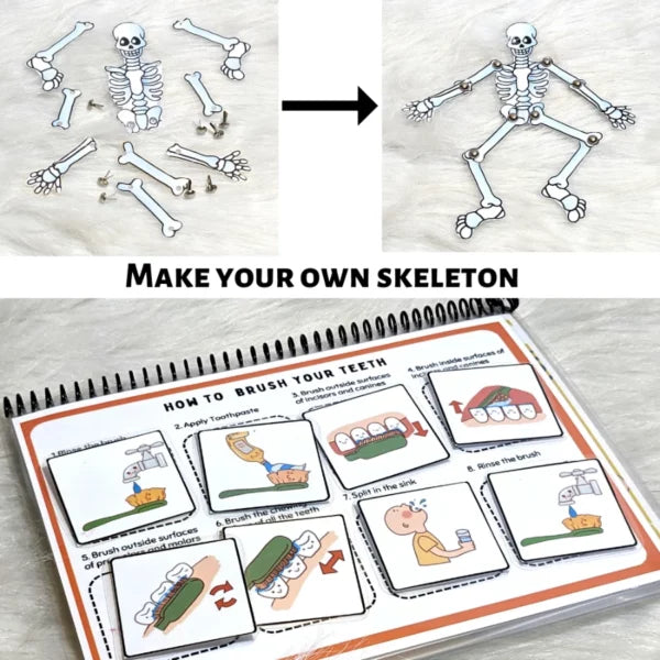 My Body Level -2 Preschool busy book