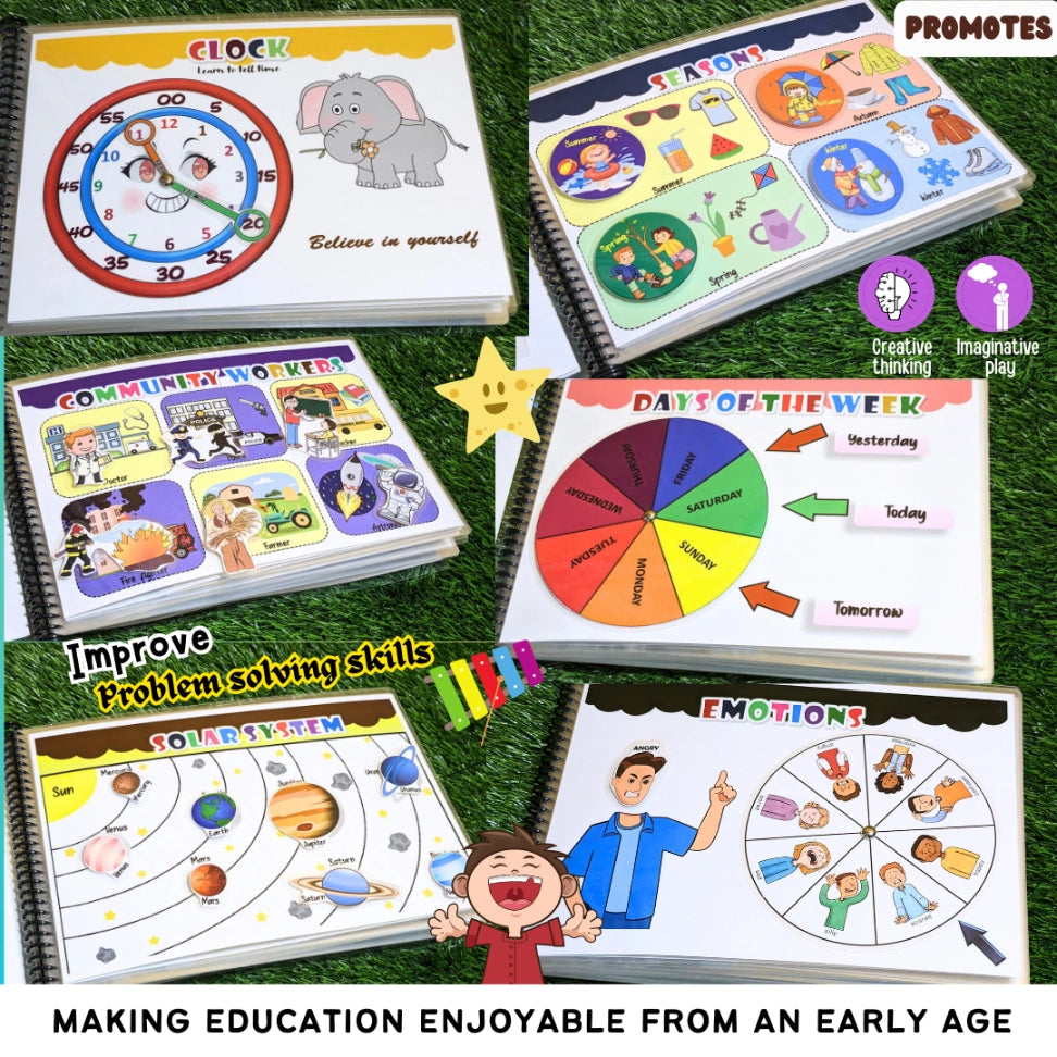 Knowledge book for little explorers