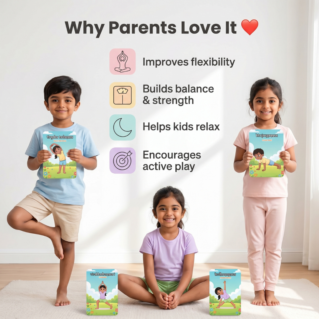 kids exercise cards