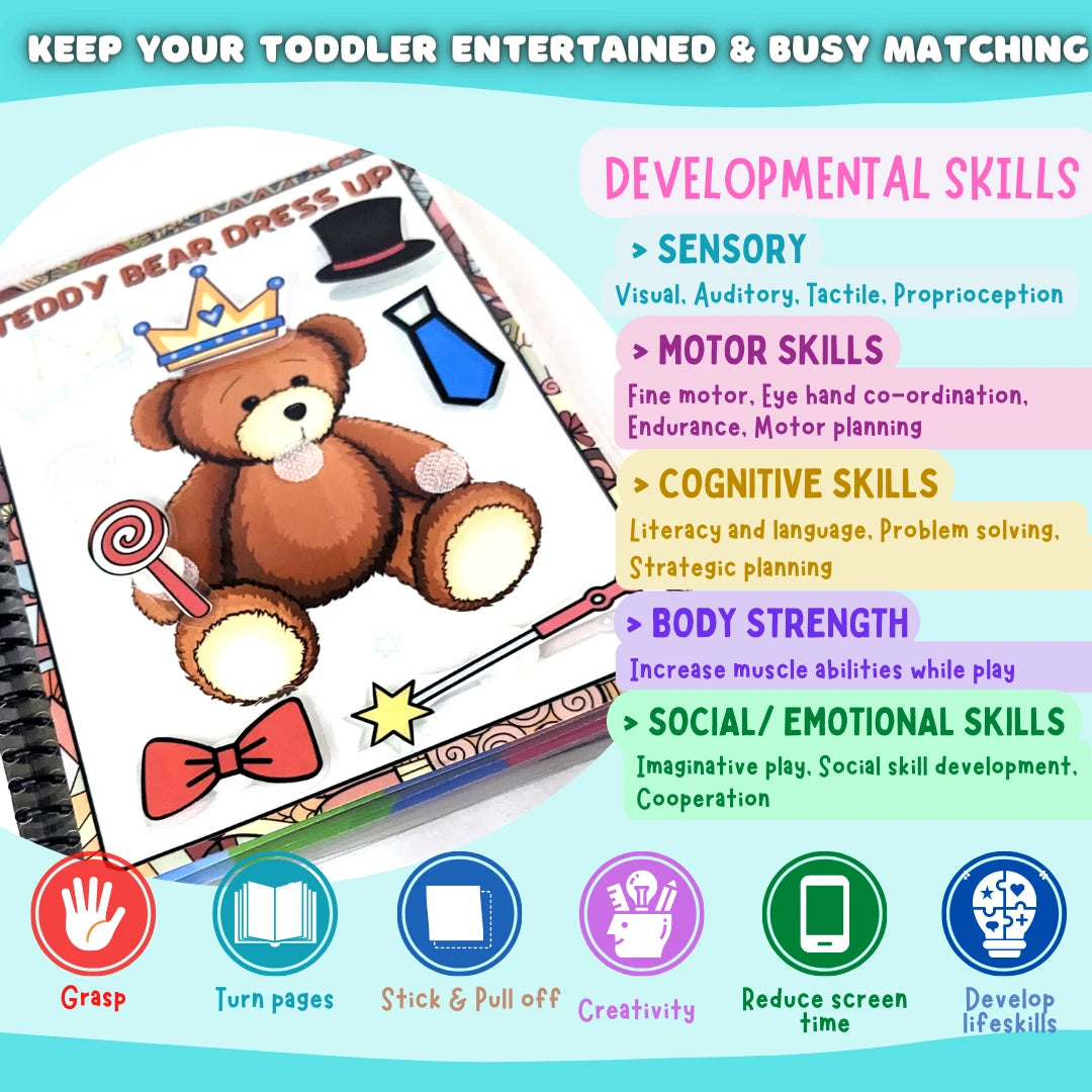 Hey baby – Preschool busy book