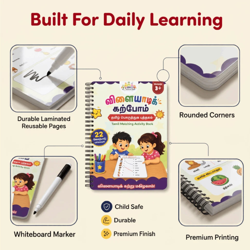 Write and wipe book