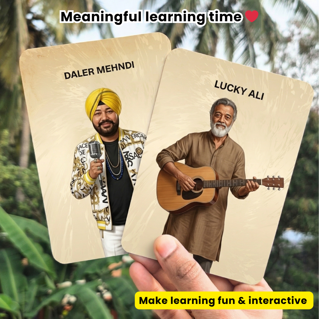 kids learning cards A6