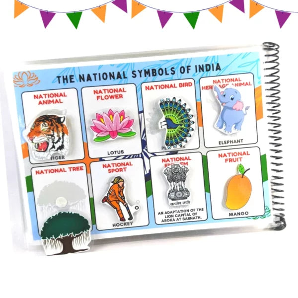My Country, My Pride – INDIA [Preschool busy book]