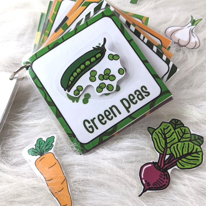Vegetables Activity Flash cards