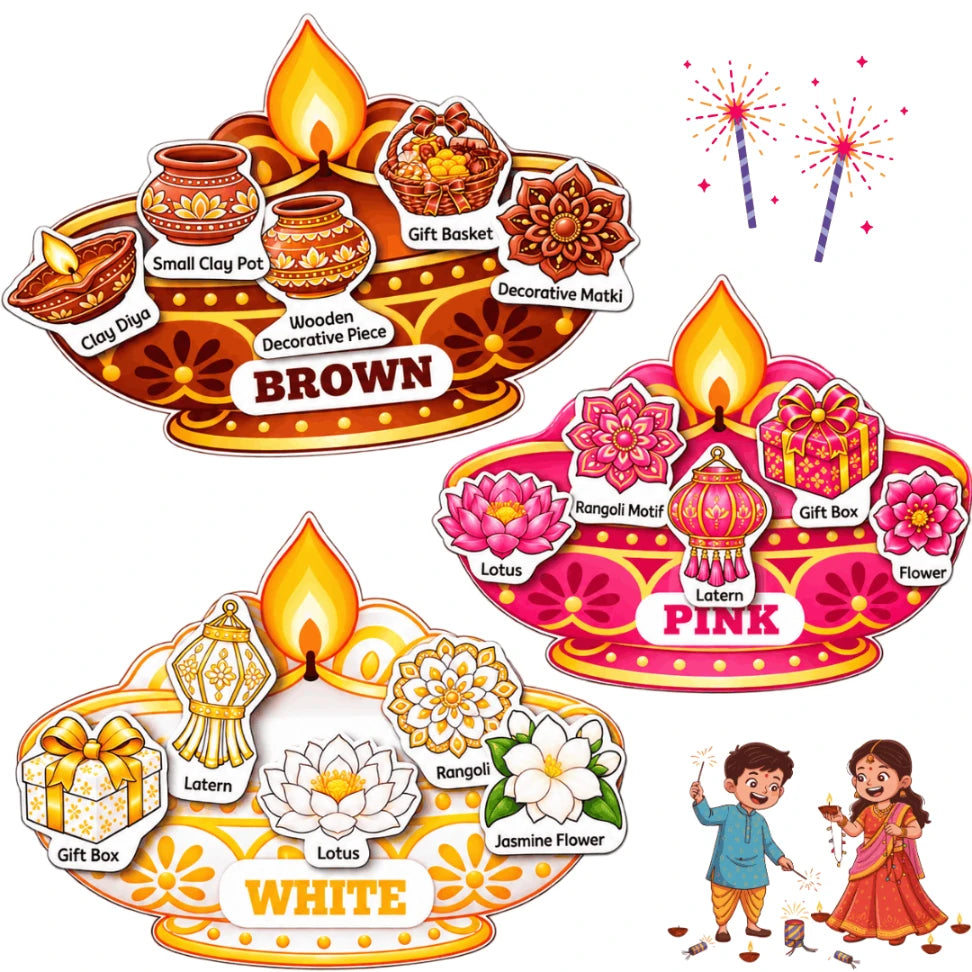 Diwali-themed educational gifts for preschool children