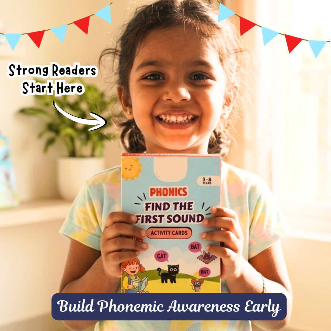 Montessori phonics first sound learning game for kids