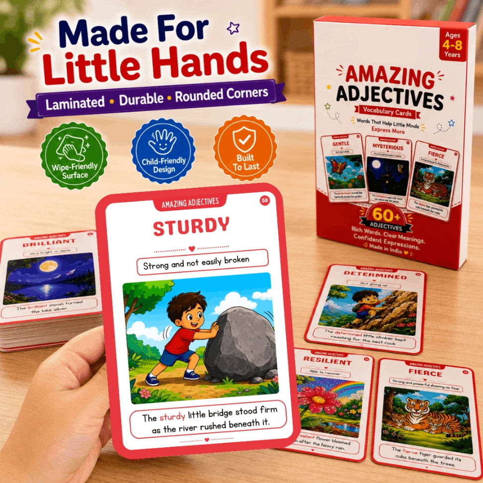 screen-free English learning activity for kids