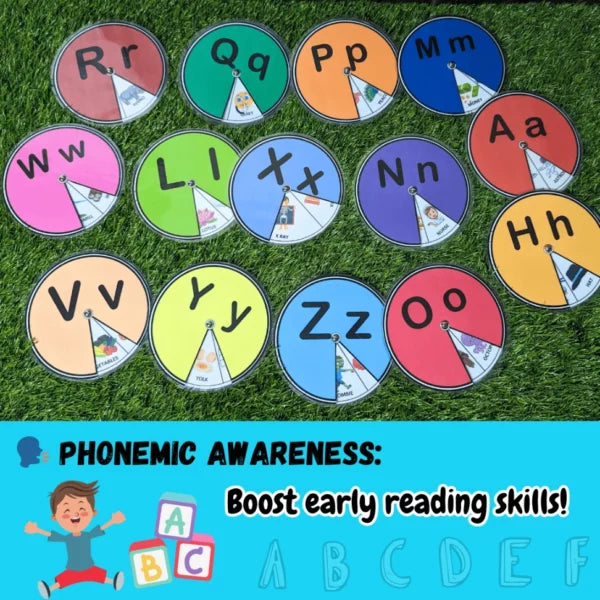 Educational Alphabet Spinner
