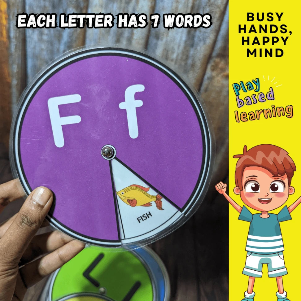 A to Z Alphabet Wheels