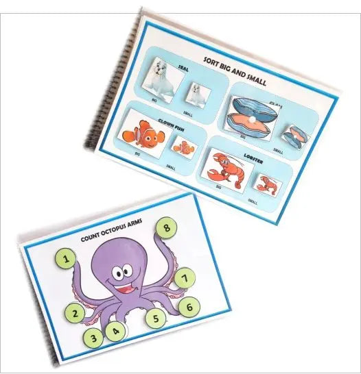 Sea animals activity book – Ocean Themed