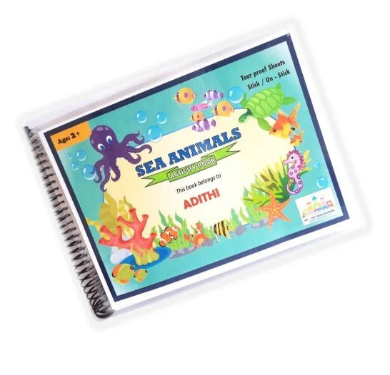 Sea animals activity book – Ocean Themed