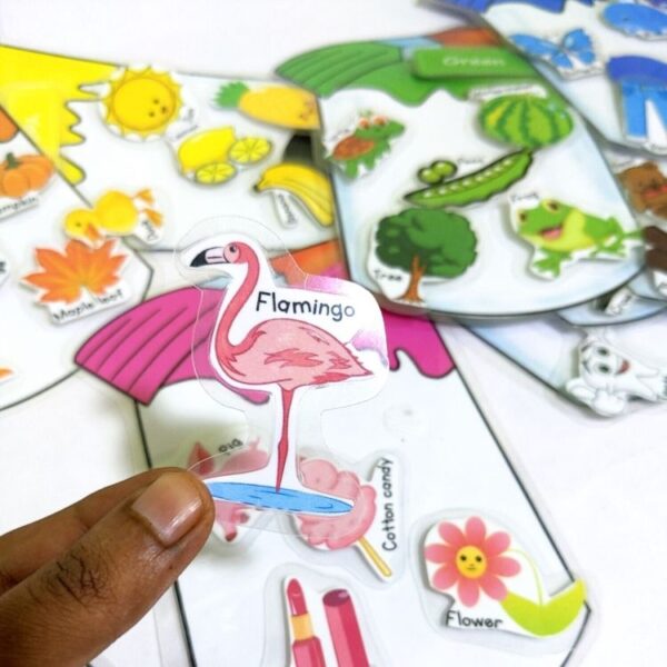 Color matching bucket wall sticker