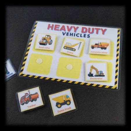 Vehicles sorting mats
