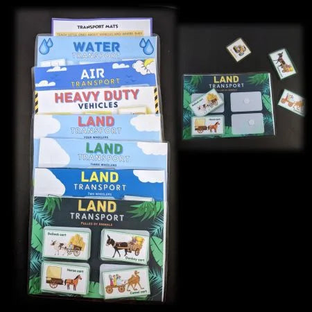 Vehicles sorting mats