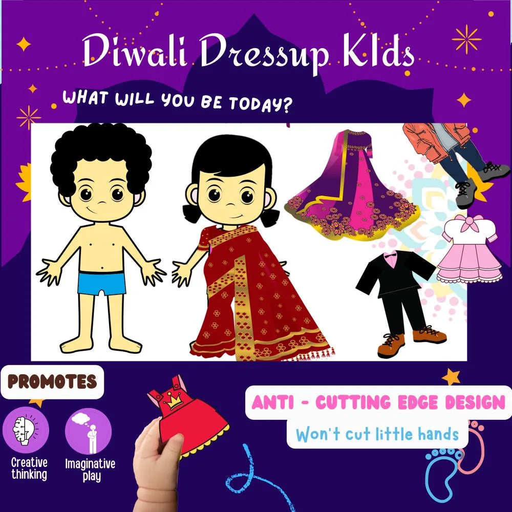 Sparkling Diwali Preschool busy book