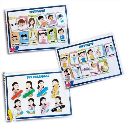 Human body activity book